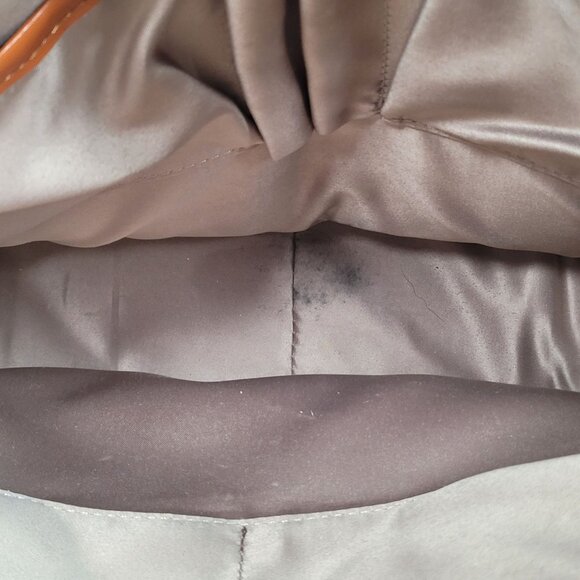 Bostanten Women's Cream And Brown Leather Laptop Backpack - Picture 9 of 12